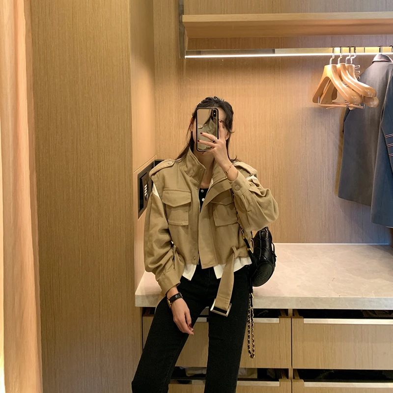 

2021 Women's Hooded Summer Jackets Causal windbreaker Women Basic Jackets Coats Sweater Zipper Lightweight Jackets Bomber Famale
