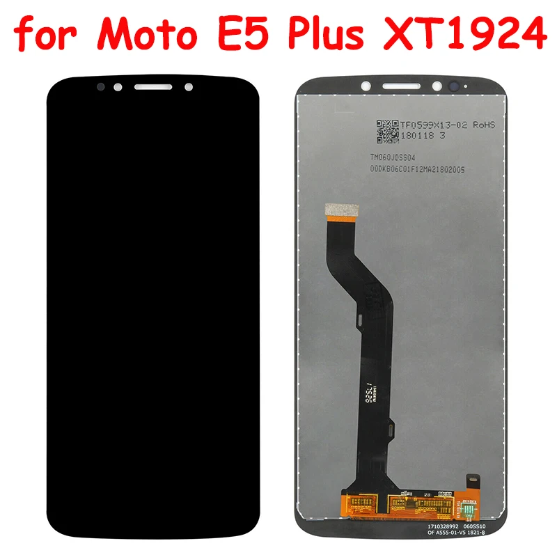 ЖК-экран для Motorola Moto E5 XT1944 / Plus XT1924 Play XT1921 дигитайзер сенсорного экрана в сборе |