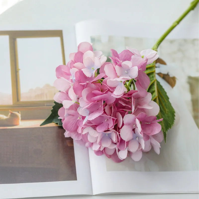 

Artificial Hydrangea Wedding Hydrangea Artificial Flower Silk Flower Arch Road Leading Flower Home Decoration Artificial Flower