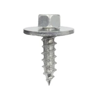 100pcs self tapping screws 5 5mm hole screw head round washer fits car fender bumper rivet metal