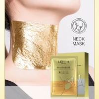 10pcs golden lady carnosine moisturizing anti rugas neck mask whitening anti wrinkle patches moisturizing neck care neck mask
