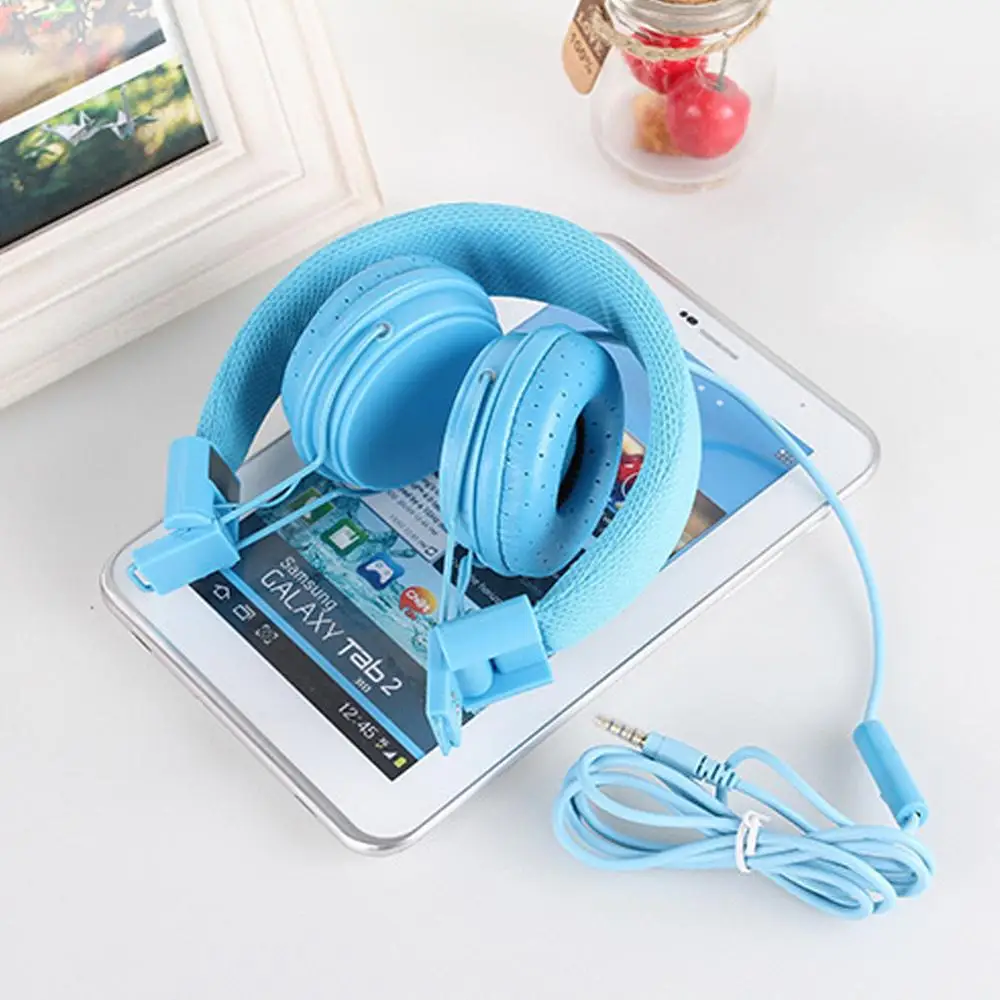 Детские наушники для девочек и мальчиков подростков взрослых складные