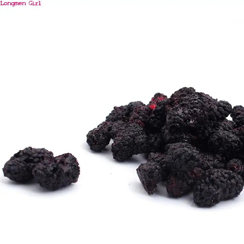 500 г Fd Замороженные цельные тутовые черные фрукты хрустящие и сухие | Дом сад