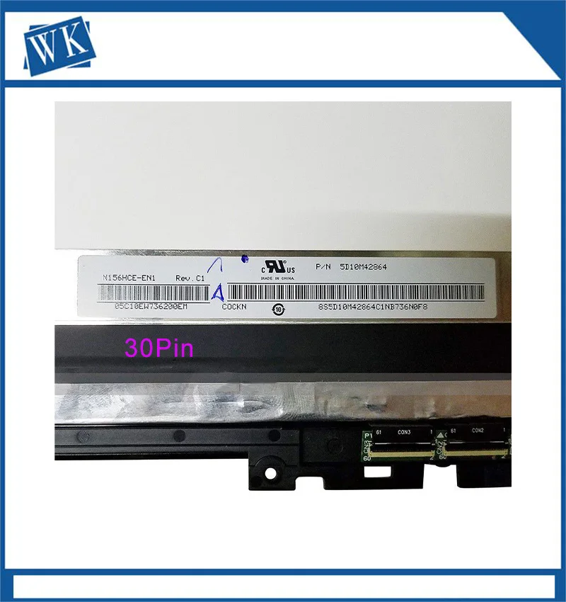 ЖК-экран 15 6 дюйма с сенсорным дигитайзером в сборе для Lenovo Yoga 720-15 FHD ЖК-дисплей