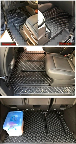 

Best quality! Custom special car floor mats for Mercedes Benz Vito W447 7 8 seats 2022-2014 waterproof carpets,Free shipping