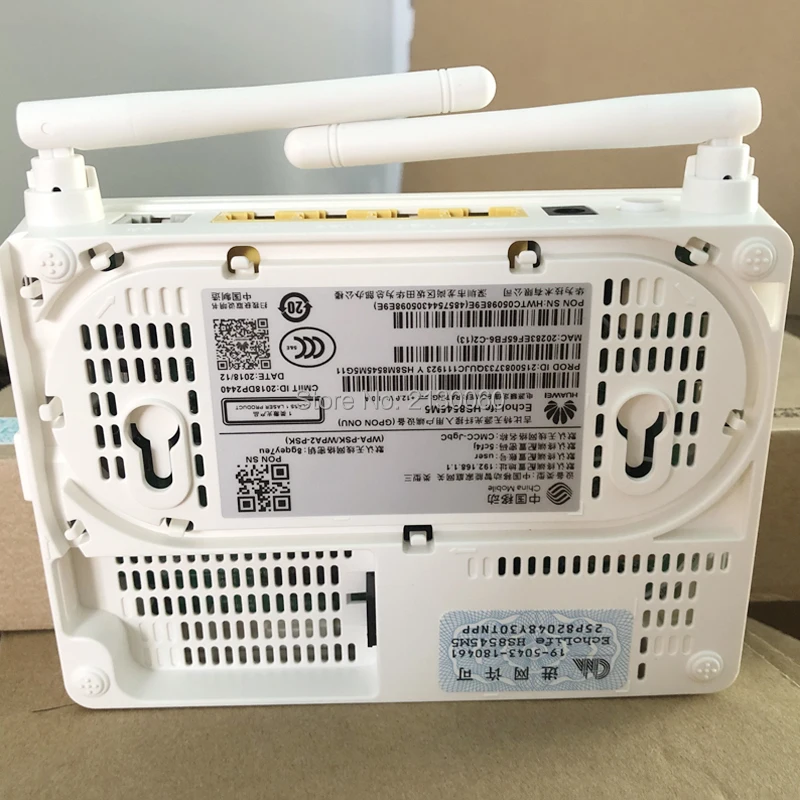 Бесплатная доставка мини маршрутизатор Huawei HS8545M5 GPON ONU ONT 1GE + 3FE 1TEL USB Wifi английская