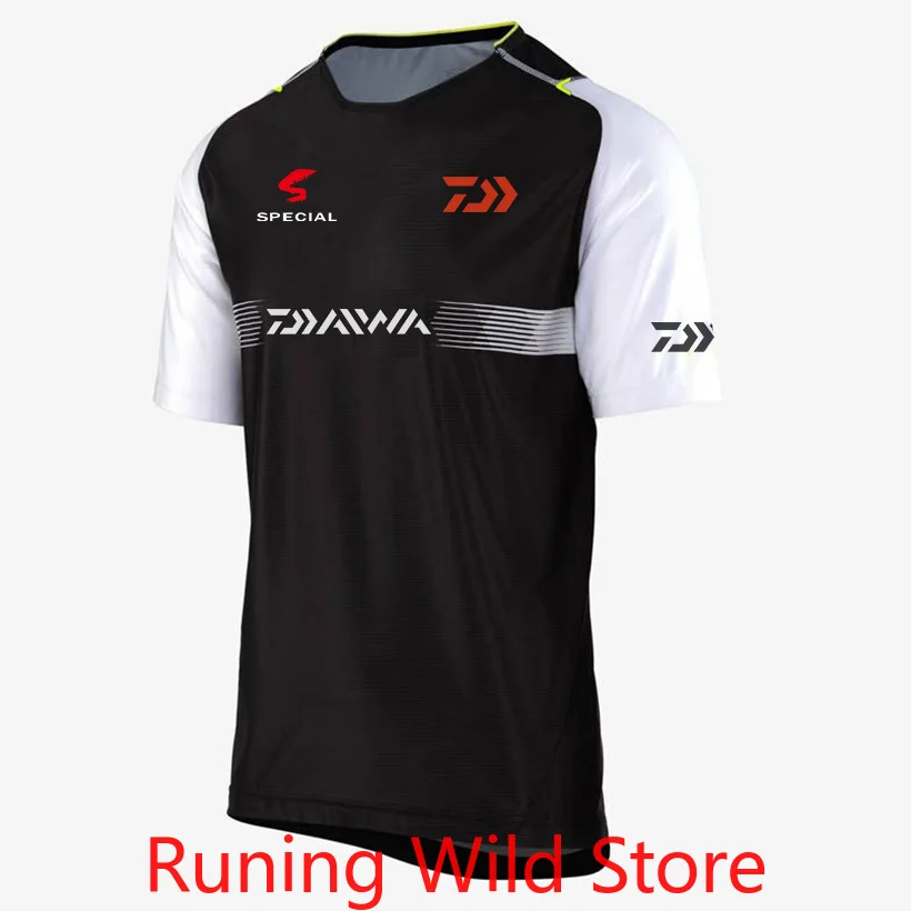 Одежда для рыбалки DAIWA летняя одежда быстросохнущая дышащая футболка с защитой