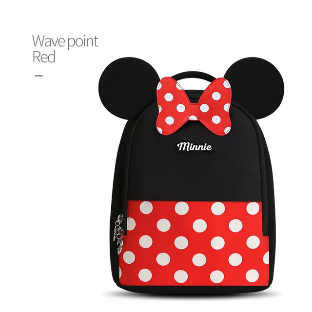 Polka Dot- red Disney новая сумка для подгузников рюкзак большой емкости водонепроницаемый Набор сумок для подгузников Мумия дорожный рюкзак для беременных кормящих сумки - Цвет: Polka Dot- red