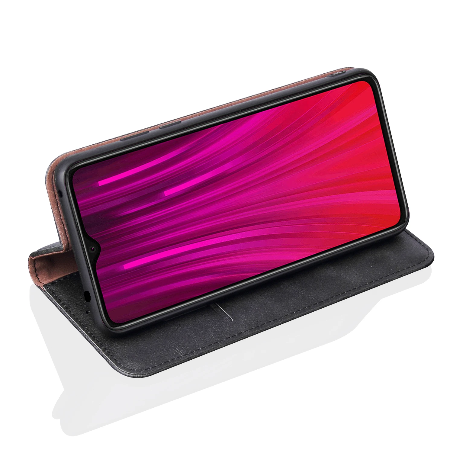 Wallet Cases For Xiaomi Redmi Note 8 Pro Case Magnetic Closure Book Flip Cover Leather Card Photo Holder Phone Bags | Мобильные