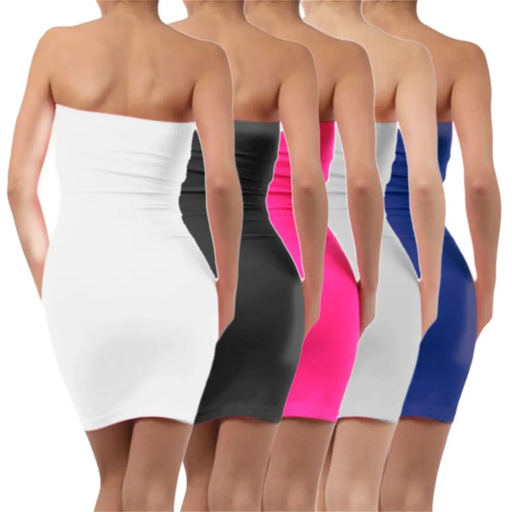 Летнее сексуальное облегающее эластичное обтягивающее платье без рукавов с