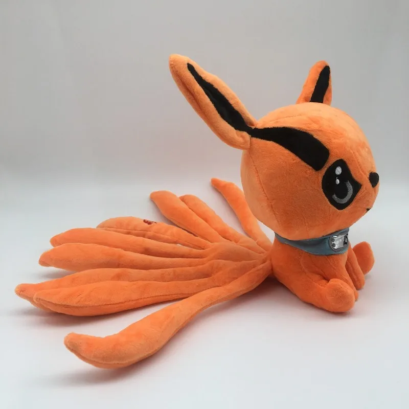 

NEW 25cm Kurama Kyuubi Nine-Tail Fox Figurza Soft Plush Toys Action Figure Tailed Beast Figurine Doll toys for children