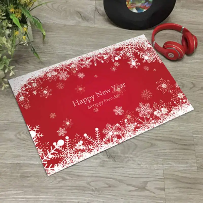 Коврики для дома Свадебные принадлежности комнаты свадебный рождественский