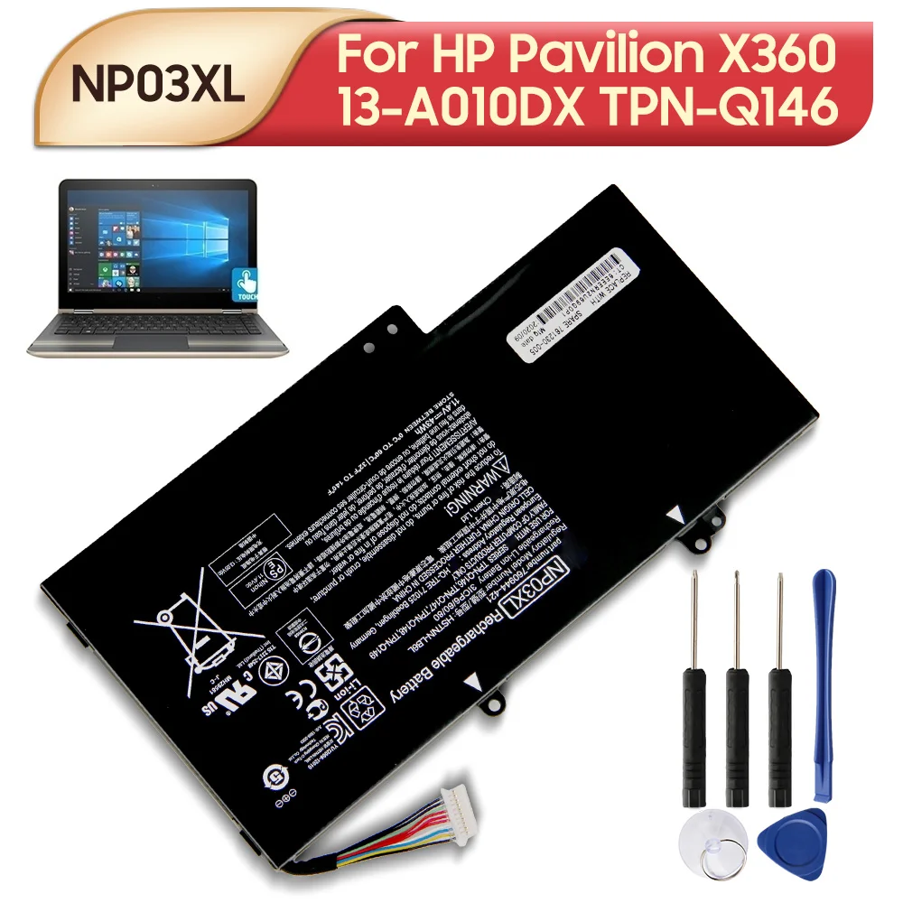 Оригинальное устройство замено ноутбука Батарея NP03XL для струйного принтера HP