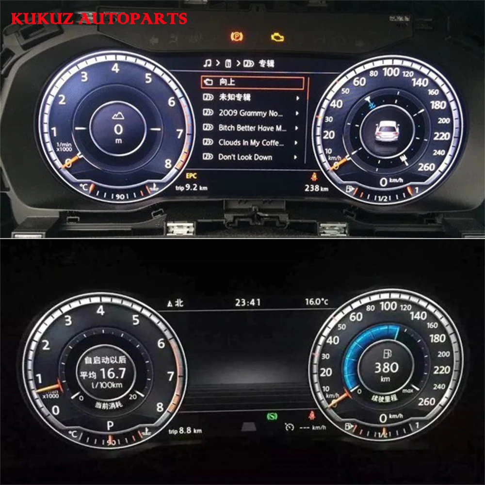 Кукуз инструмент Панель для Volkswagen Golf 7 Golf7 Mk7 2012~ Замена приборной панели развлечения интеллигентая(ый) Системы