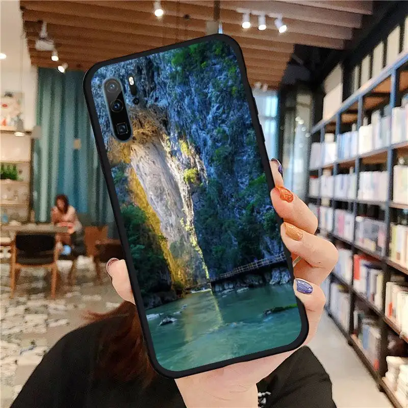 

Beautiful natural scenery Guizhou Phone Case For Huawei honor Mate P 9 10 20 30 40 Pro 10i 7 8 a x Lite nova 5t silicone funda