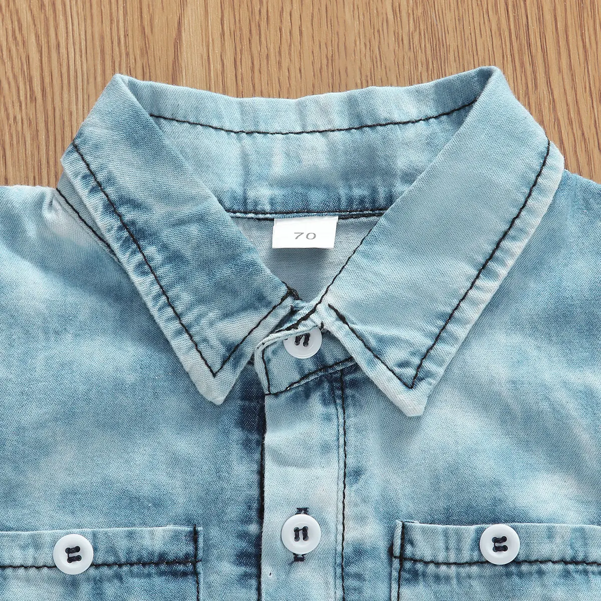 Детский джинсовый комбинезон на возраст 0-1 года | Мать и ребенок