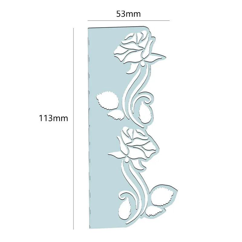 YaMinSanNiO Цветочная оправа режущие штампы края кружевные металлические новинка 2020