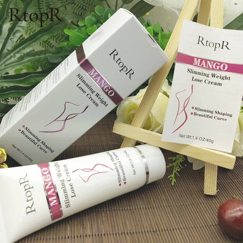 

RtopR Hot Sale Mango Slimming Weight Loss Body Cream Health Body Slimming Promote Fat Burn Thin Firming Cellulite Body Slimming