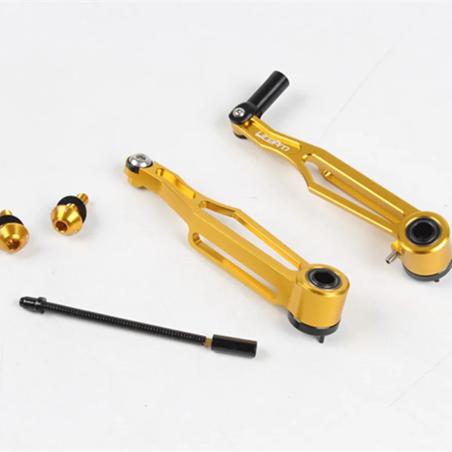 Litepro 412 Складной автомобильный короткий тормоз с короткими штанинами