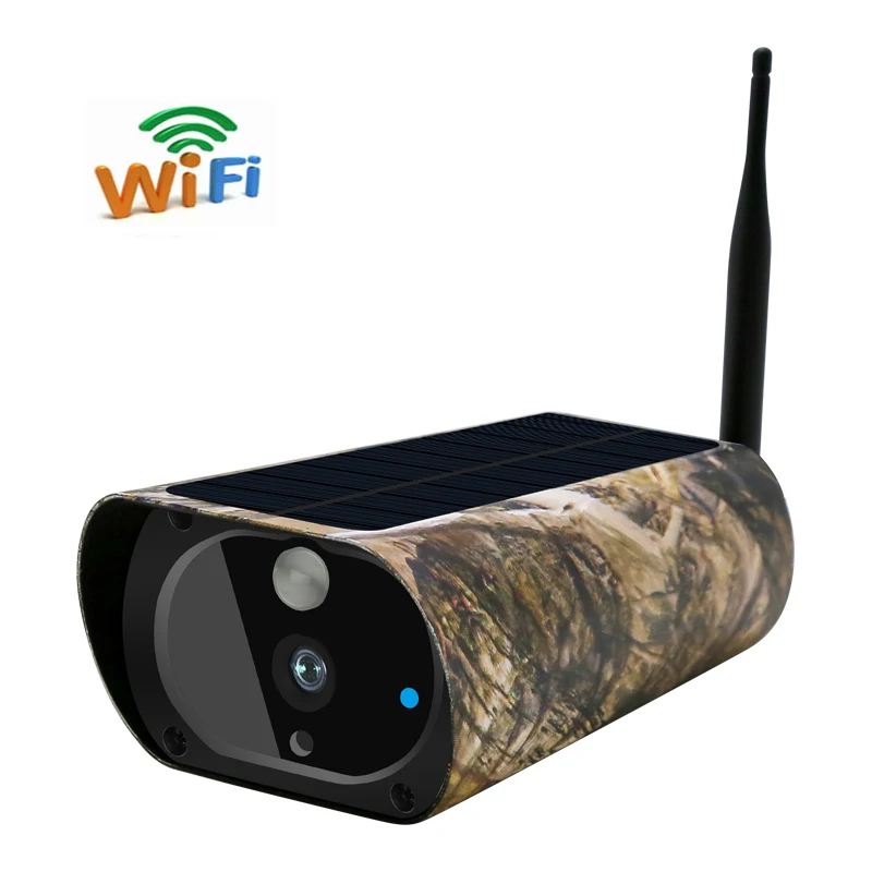 1080P 2 0 м Беспроводной солнечной безопасности WI FI Камера наблюдения