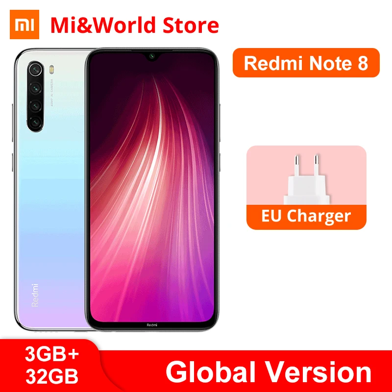 Смартфон Xiaomi Redmi Note 8 3+32ГБ 48+8+2+2МП/13МП 6 3"|Смартфоны| |
