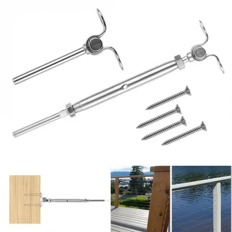 Bestнержавеющей стали ручной Swage Стад вертушка палуба тумблер комплект натяжителя