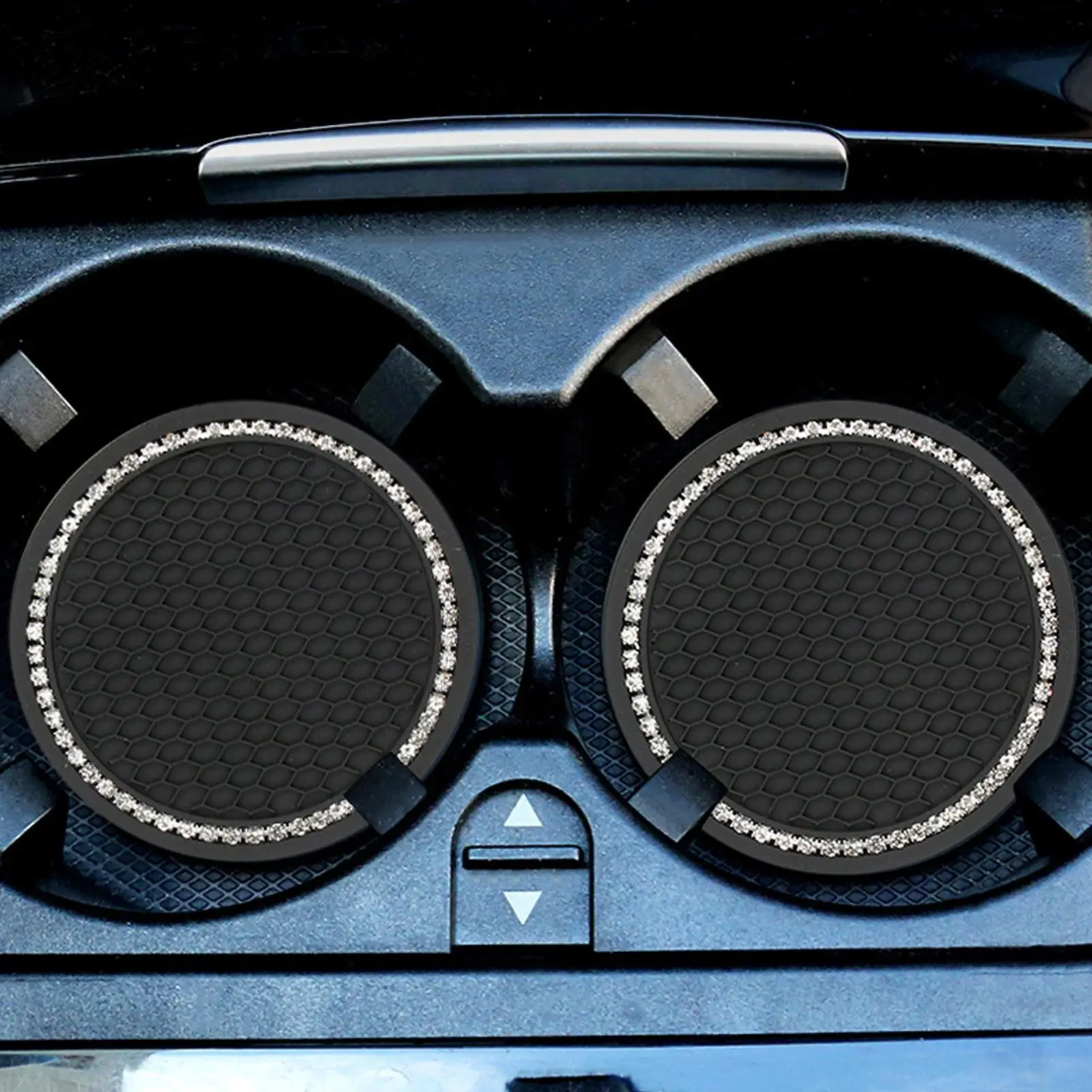 

2 шт. 70 мм Автомобильный Противоскользящий подстаканник для автомобиля вставка подставки универсальные автомобильные аксессуары для стайл...