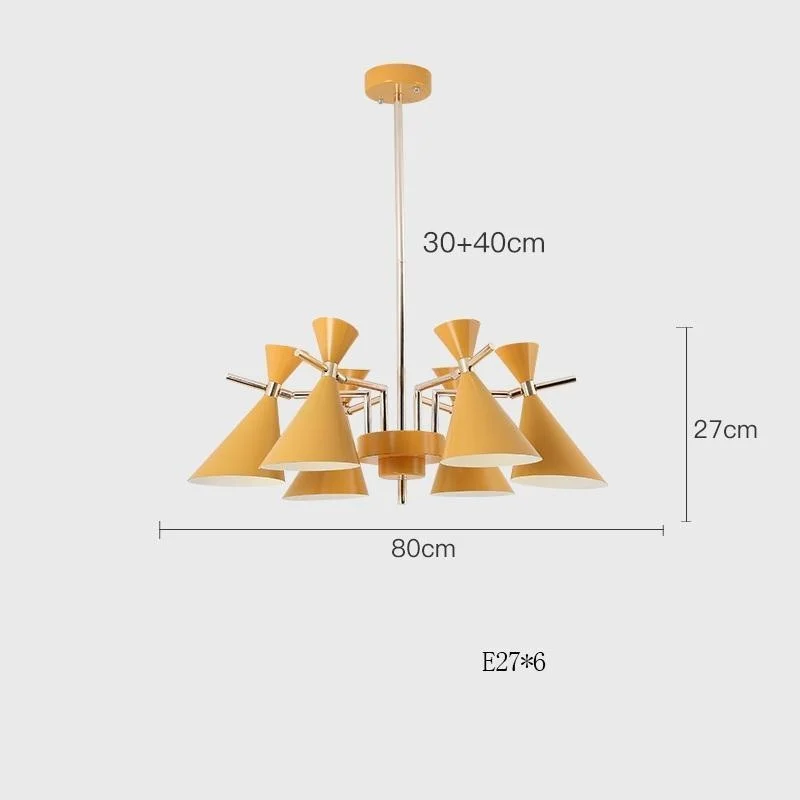 Chandelier lampara techo colgante moderna lustre e pendente para sala de jantar deco maison suspension luminaire hanging lamp | Лампы и