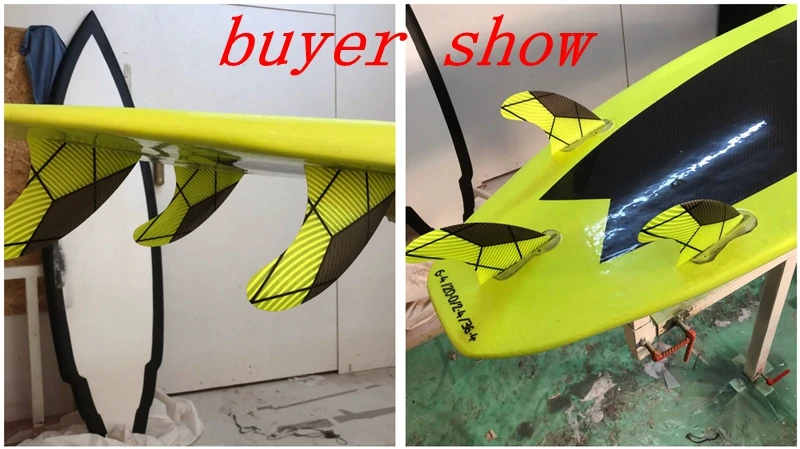 FC II я эпоксидная доска для серфинга плавники Tri набор G5 G7 аксессуары сёрфинга