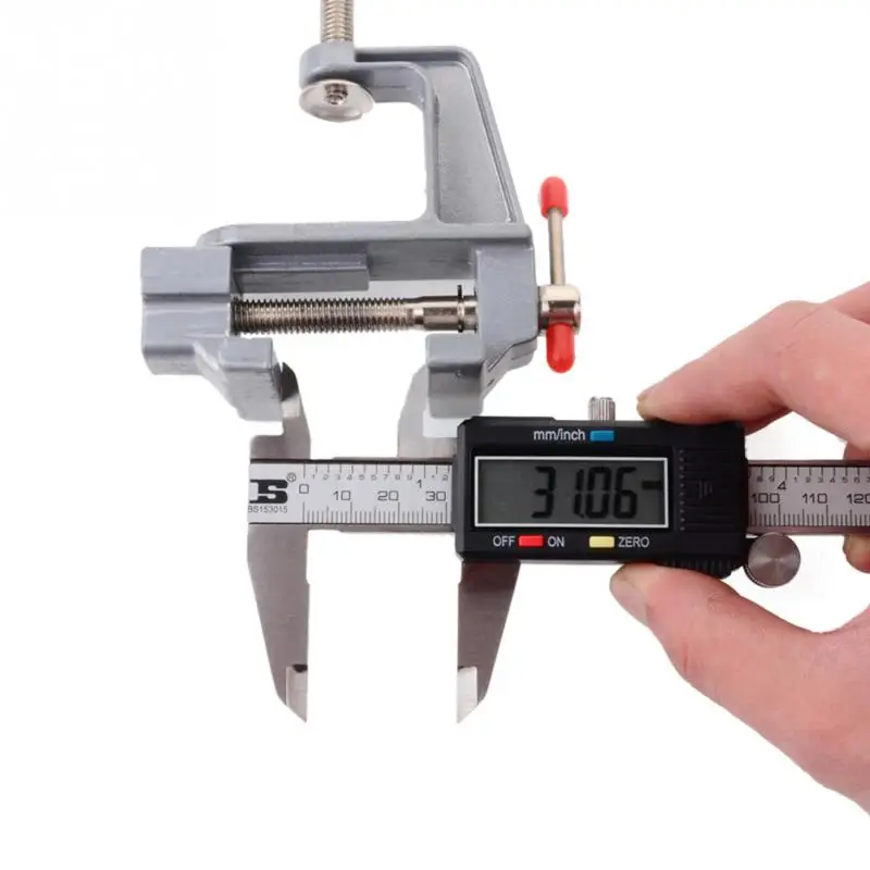 30 мм мини алюминиевый миниатюрный небольшой зажим для хобби ювелира на