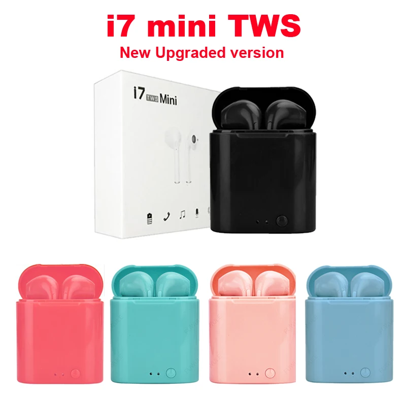 Обновленная версия I7S наушники вкладыши TWS Bluetooth Портативный Беспроводной с