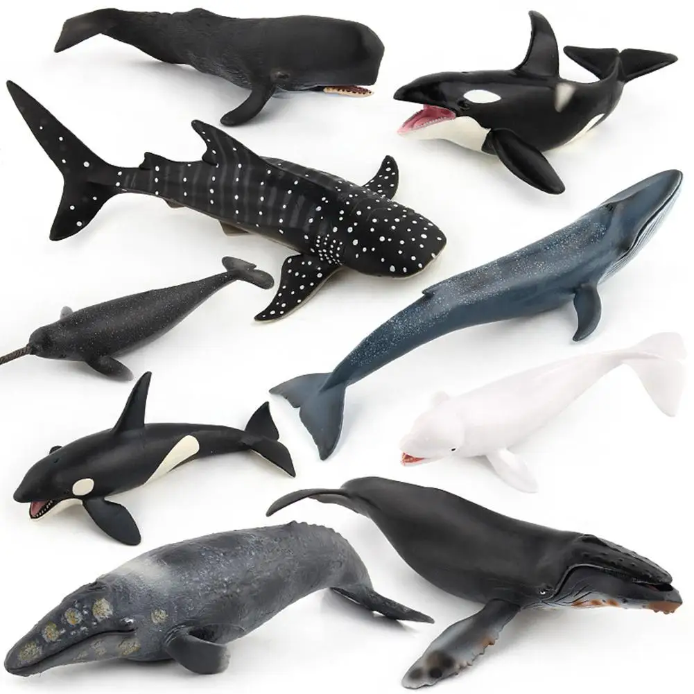 

HiMISS имитации игрушечные киты для Learing игрушки для детей, подарки для мальчиков моделирование развивающие игрушки Море мир природа КИТ Форма...