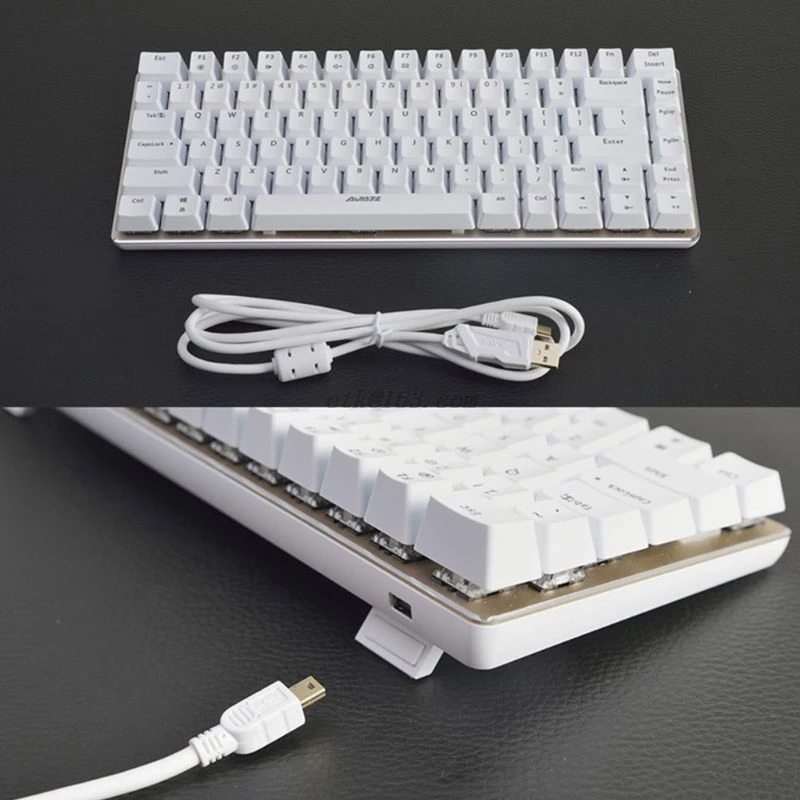 Механическая клавиатура Ajazz AK33 82 клавиши русская/английская раскладка Игровая