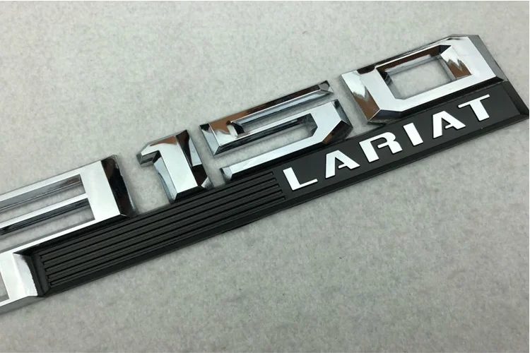3D ABS F150 LARIAT F150XLT эмблема знак, наклейка на автомобиль багажник задняя дверь для ford SVT raptor F250 F350 focus 2 ranger kuga