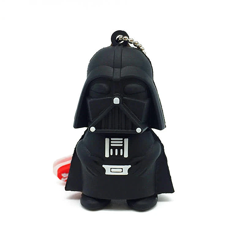 Мультфильм Дарт Вейдер йода Usb флеш-накопитель 128gb серии звездных войн USB 2,0 флеш-накопитель 16GB 32GB 64GB Флешка 8GB модная Подарочная палка - Цвет: Where Darth Vader