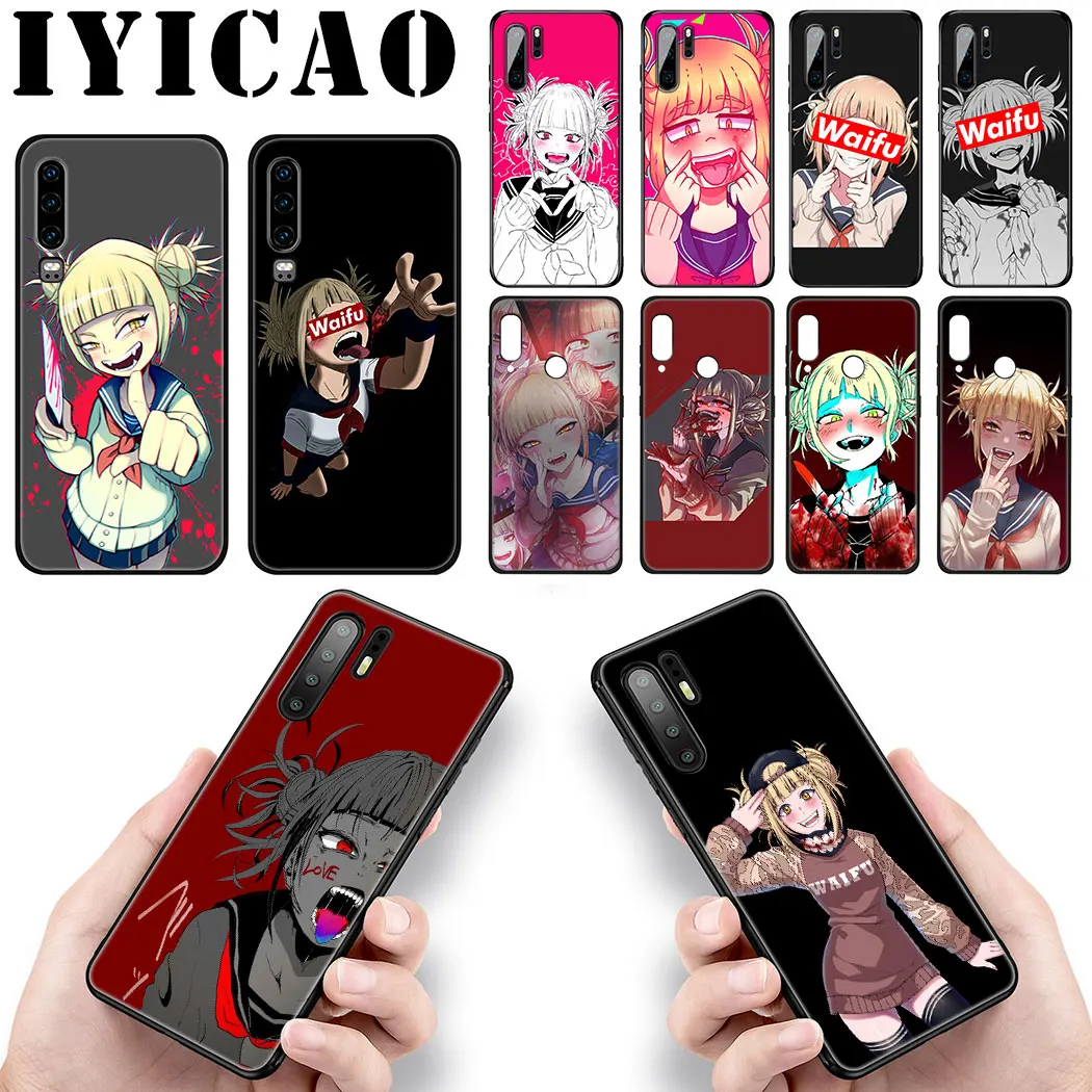 Девушка Тога waifu химико Мягкий силиконовый чехол для телефона Huawei P Smart Z плюс P30 P20