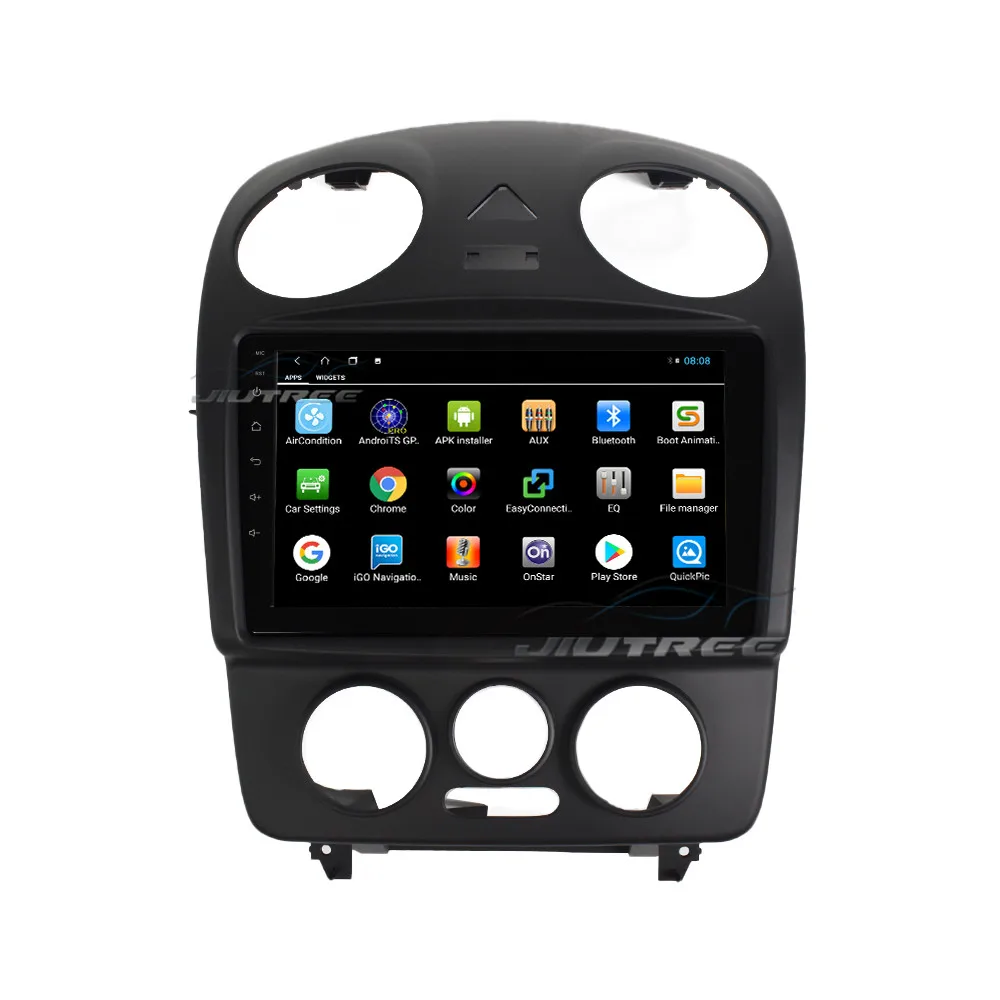 Автомагнитола на Android 10 0 мультимедийный DVD-проигрыватель для Volkswagen VW Beetle