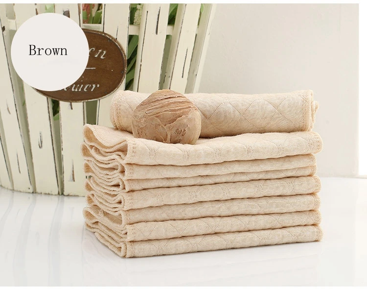 Детские натуральные цветные хлопковые три газовые подгузники для