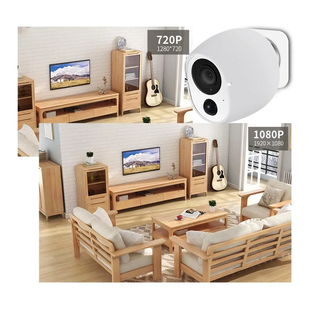 Камера Наружного видеонаблюдения BESDER беспроводная инфракрасная мини камера с