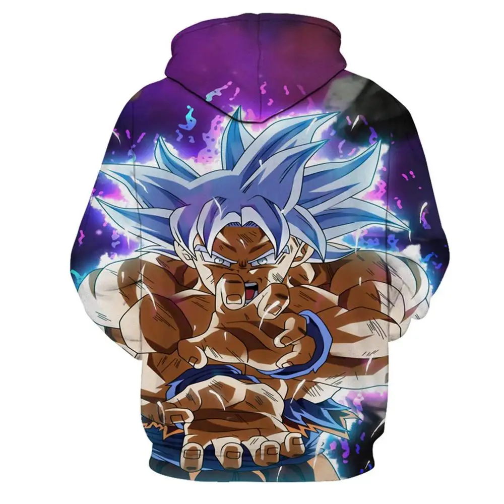 LW155 Дизайн Dragon Ball Z 3D толстовки для мужчин/женщин пуловеры толстовки сильный Гоку печати мужской с капюшоном спортивные костюмы с капюшоном - Цвет: LW155