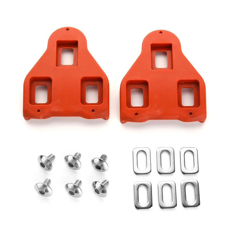 Road bike self-locking pedal cleat accessories compatible with LOOK DELTA SCHWINN 9 degrees