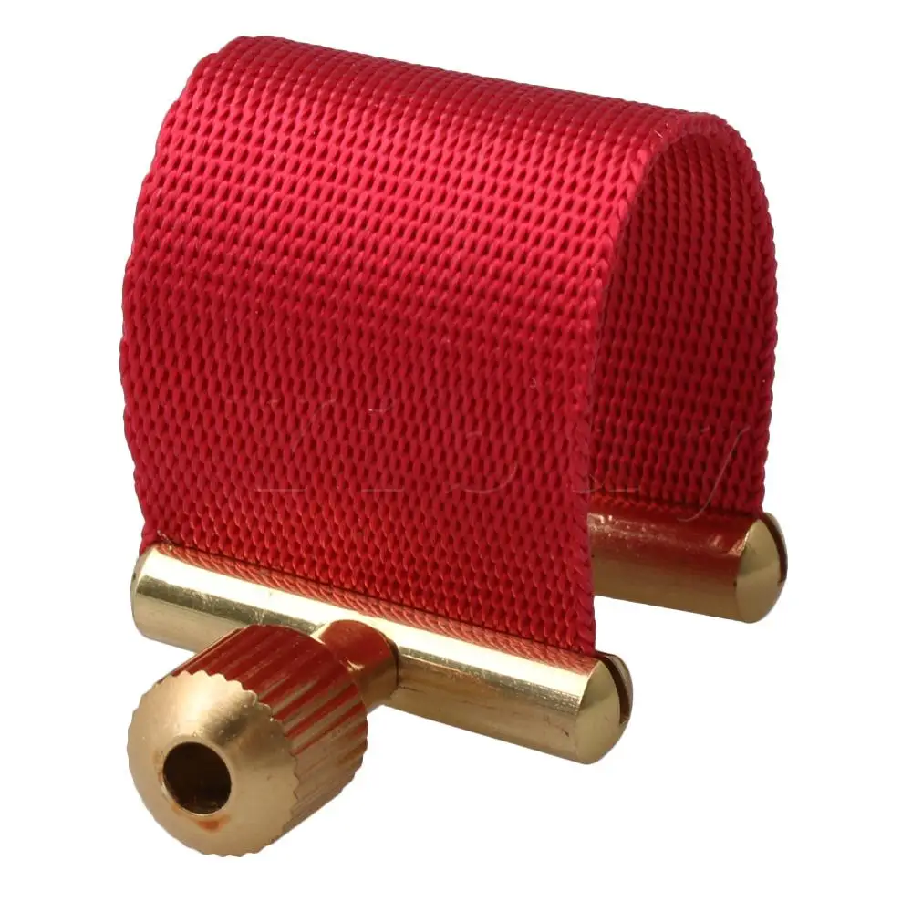 

Красный мундштук для саксофона Yibuy, 64x25,6 мм, Лигатура для замены тенора, саксофона