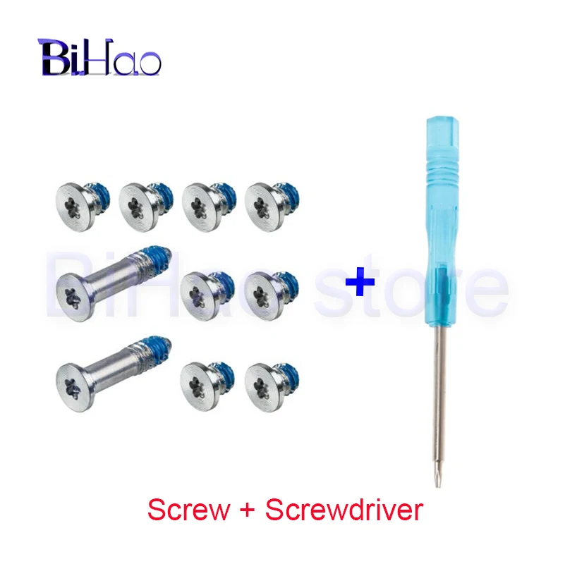New For A1369 A1370 A1465 A1466 Bottom Case Cover screw Set+screwdrive for Macbook Air 11" 13"