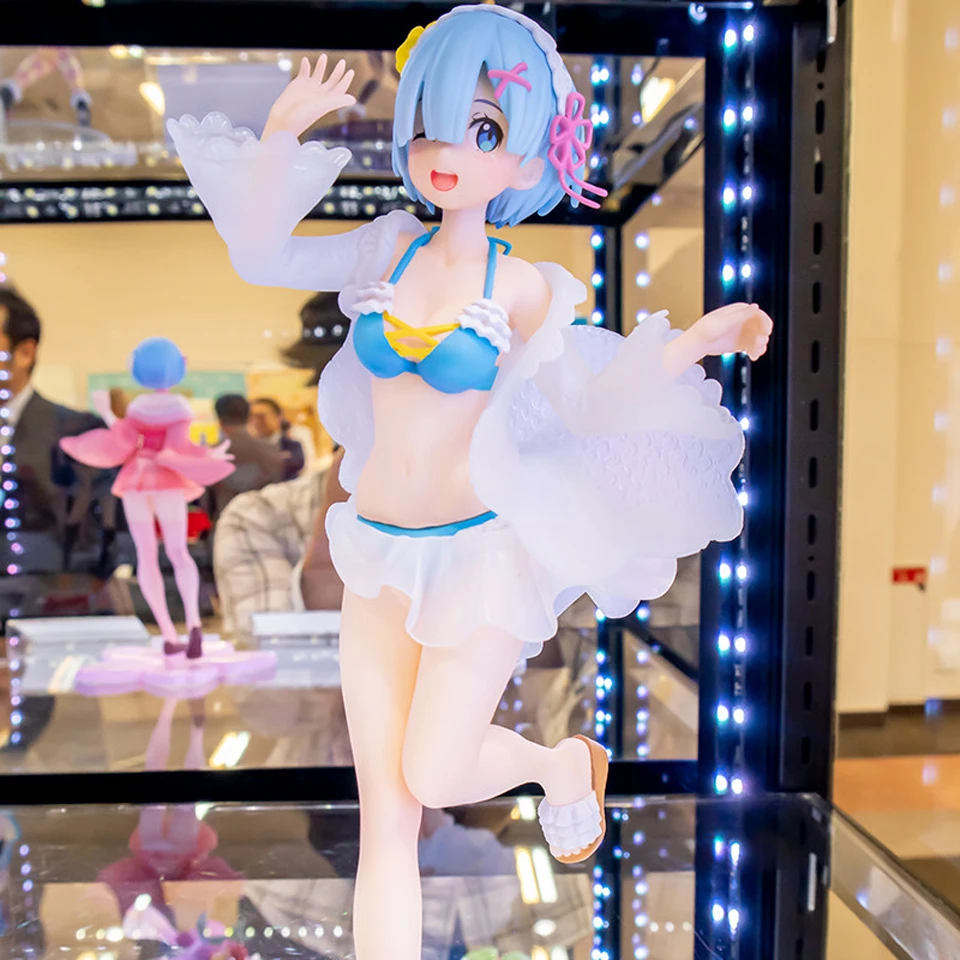 Оригинальный купальник Tronzo Taito Re Zero Start Life In A other World Rem вязаное платье фигурка из