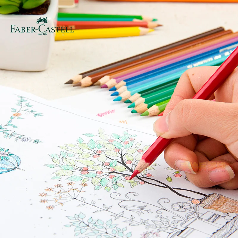 1 компл. Faber-Castell Knight 12/24/36/48/60 Классическая искусственная живопись