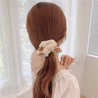 korea cute bear hair ties elastics rubber band mesh hair rope sweet girl hair accessories animal ponytail holder for women