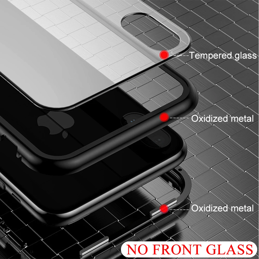 Magnetic adsorption i phone 11Pro case on for iPhone11 Pro Max X XS XR cover iphone11 10 r 11promax aifon conque bumper magnet |