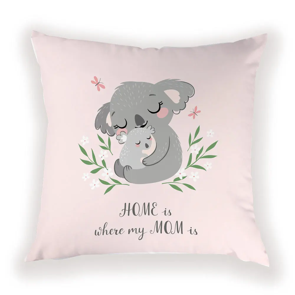 Милый чехол для подушки с рисунком мыши милый ленивецов декоративные рисунками