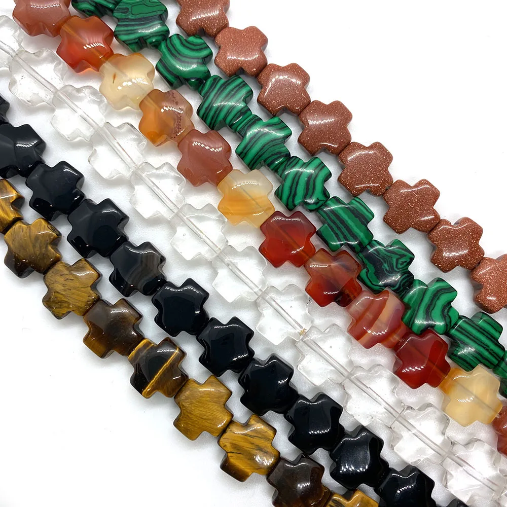 

Classic Natural Stone Round Crystal Pendant DIY Combination Handmade Ladies Couple Necklace Jewelry Accessories Gift Wholesale