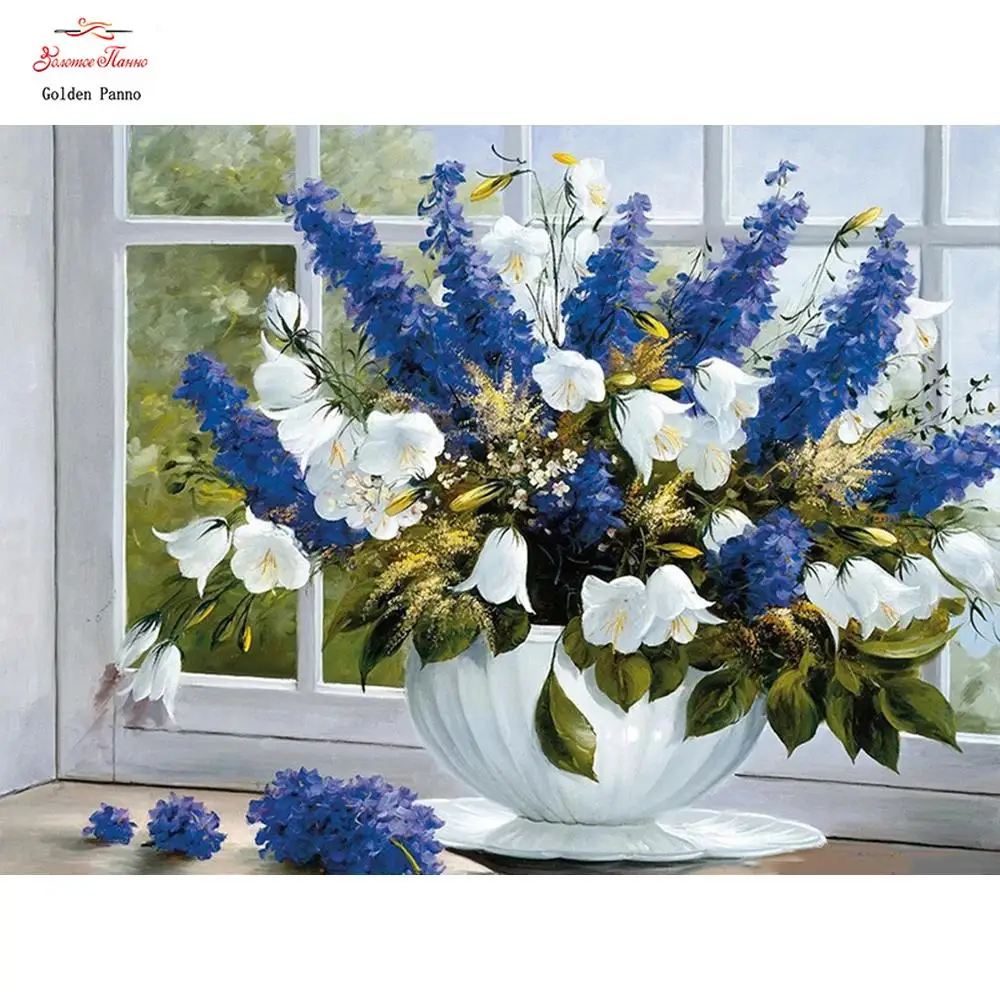 2020 Diamond Painting Flowers 5D Diamond Lilac Picture Of Rhinestones Handwork Wall Art Gift